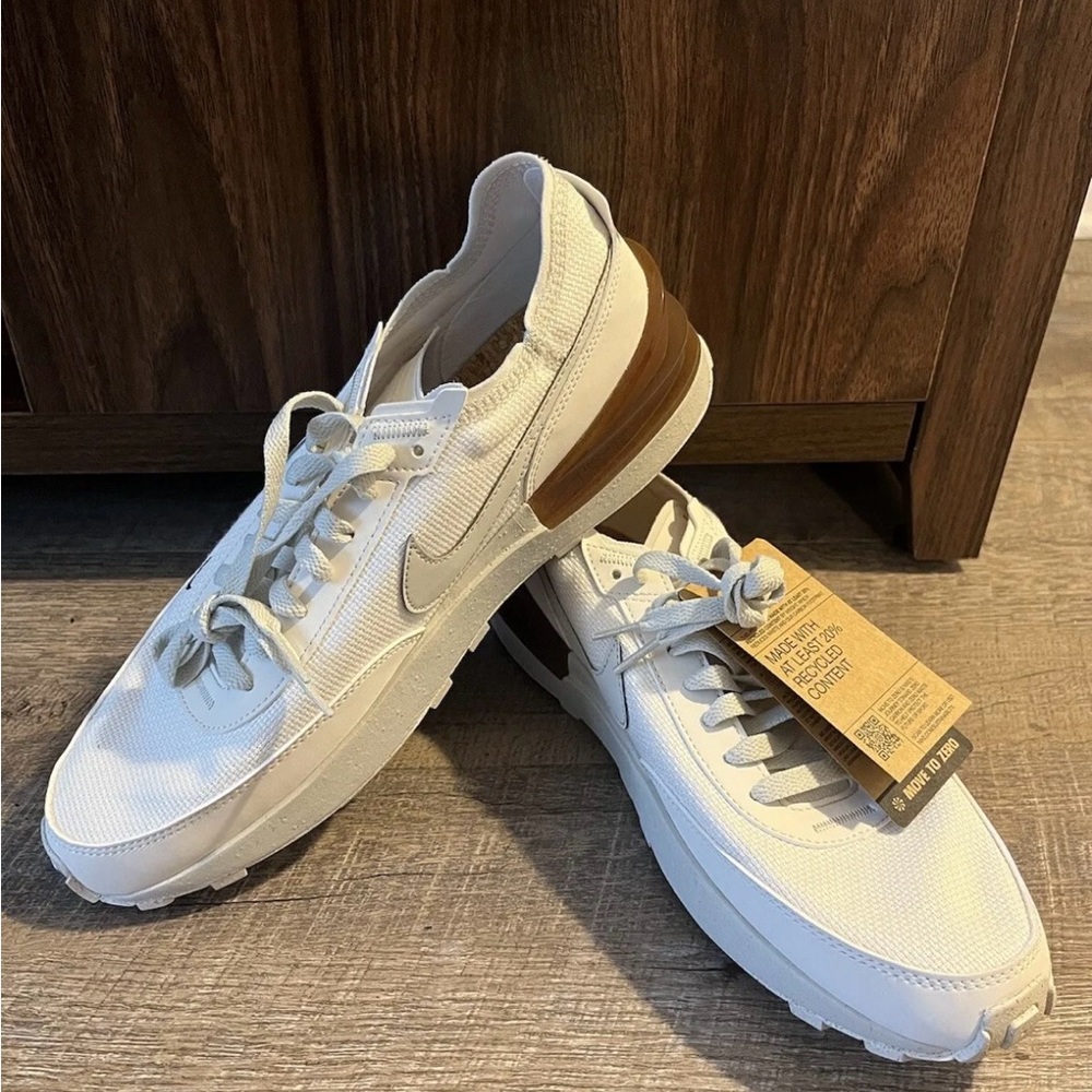 Size 10 - Nike Waffle One SE Low Phantom Light Bone